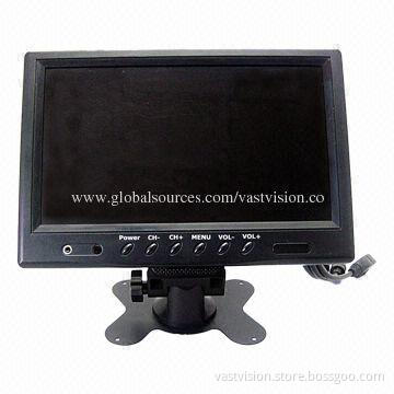 9-inch CCTV LCD Monitor with VGA/BNC/RCA Input and 1,024 x 768 Pixels Optional